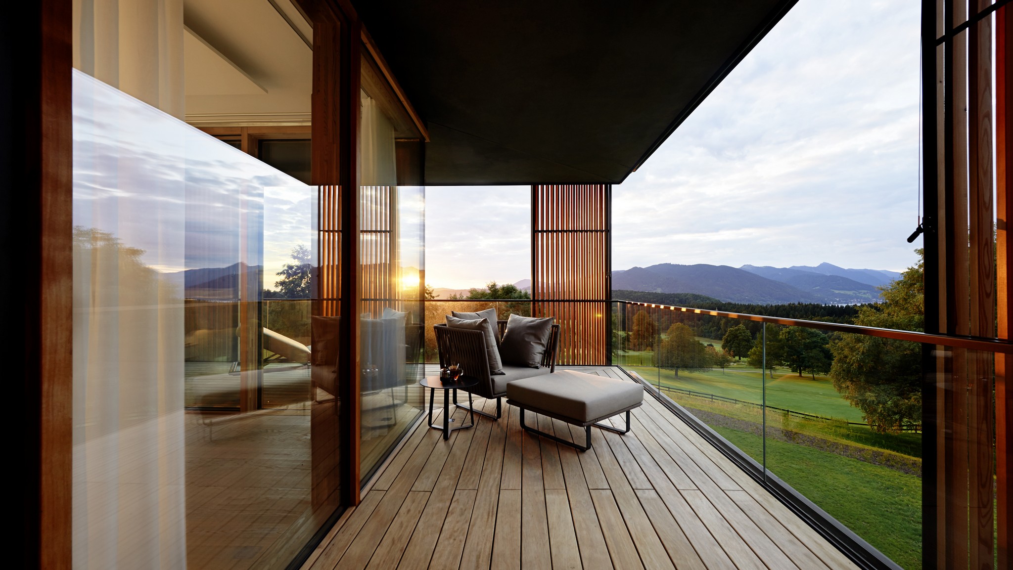 Tegernsee | Lanserhof Tegernsee Balcony © Alexander Haiden 1