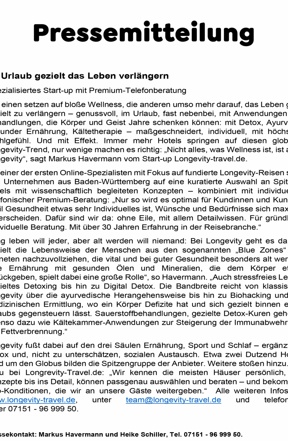 presse | Pressemitteilung