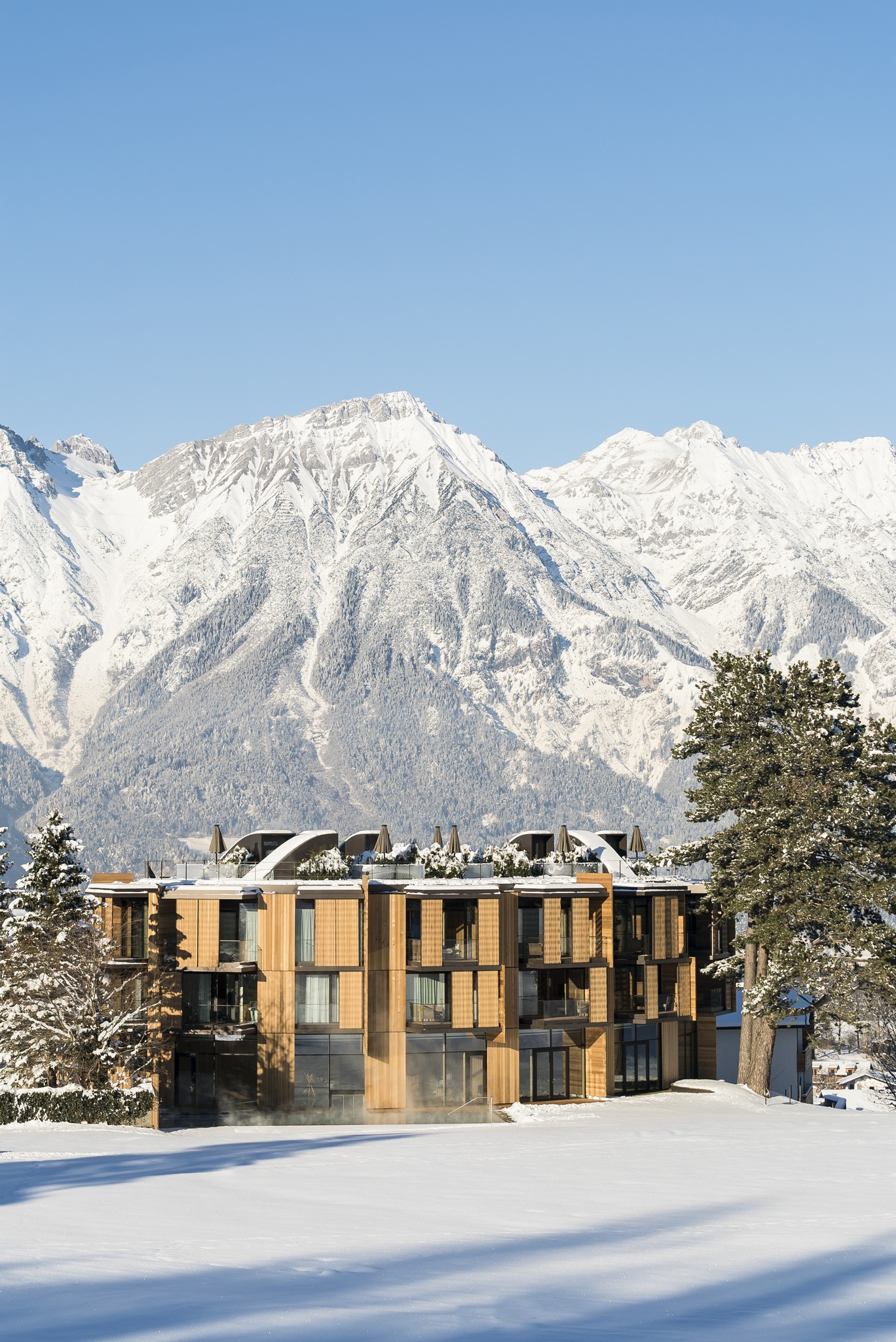 Lans | Schnee Aussenansicht 2