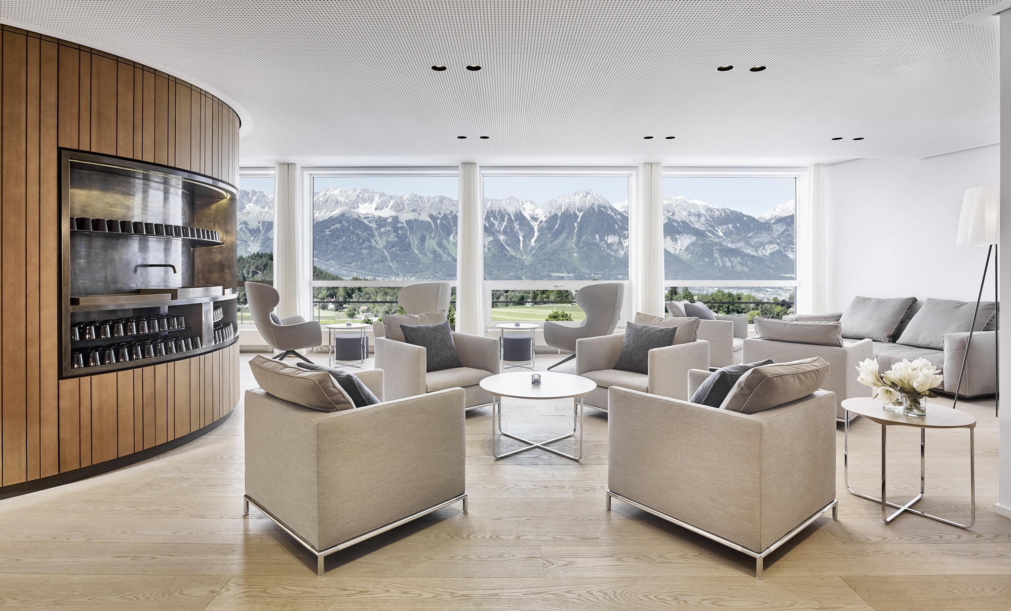 Lans | lanserhof lans tea lounge © Alexander Haiden
