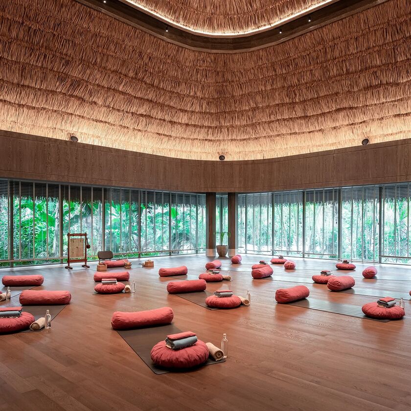Joali Being | longevity reiasen JOALI BEING Wellbeing CORE LOTUS interior 1