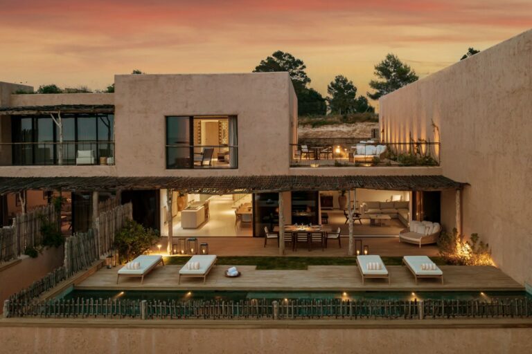 Biohacking | longevity travel six senses ibiza 1 Seven Bedroom Residence aerial view