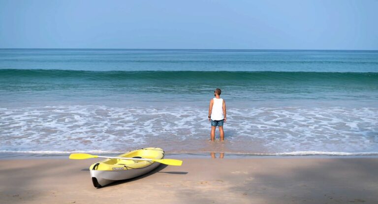 Mann am Meer
